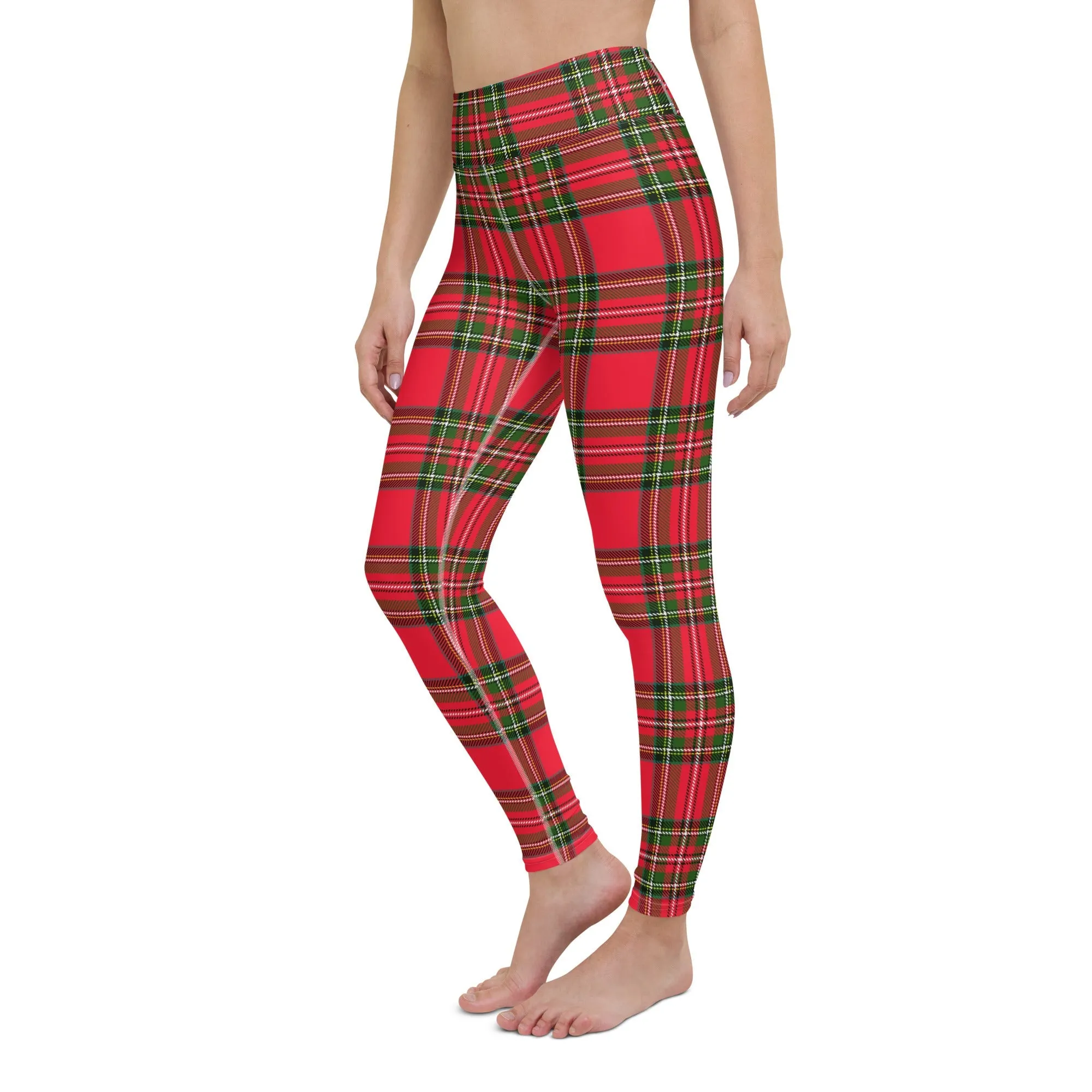 Royal Tartan Yoga Leggings