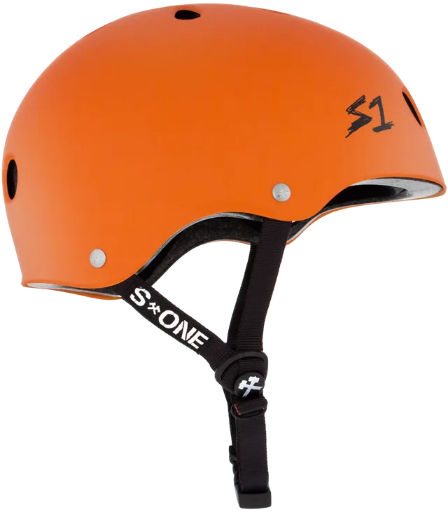 S-One Lifer Helmet - Orange Matte