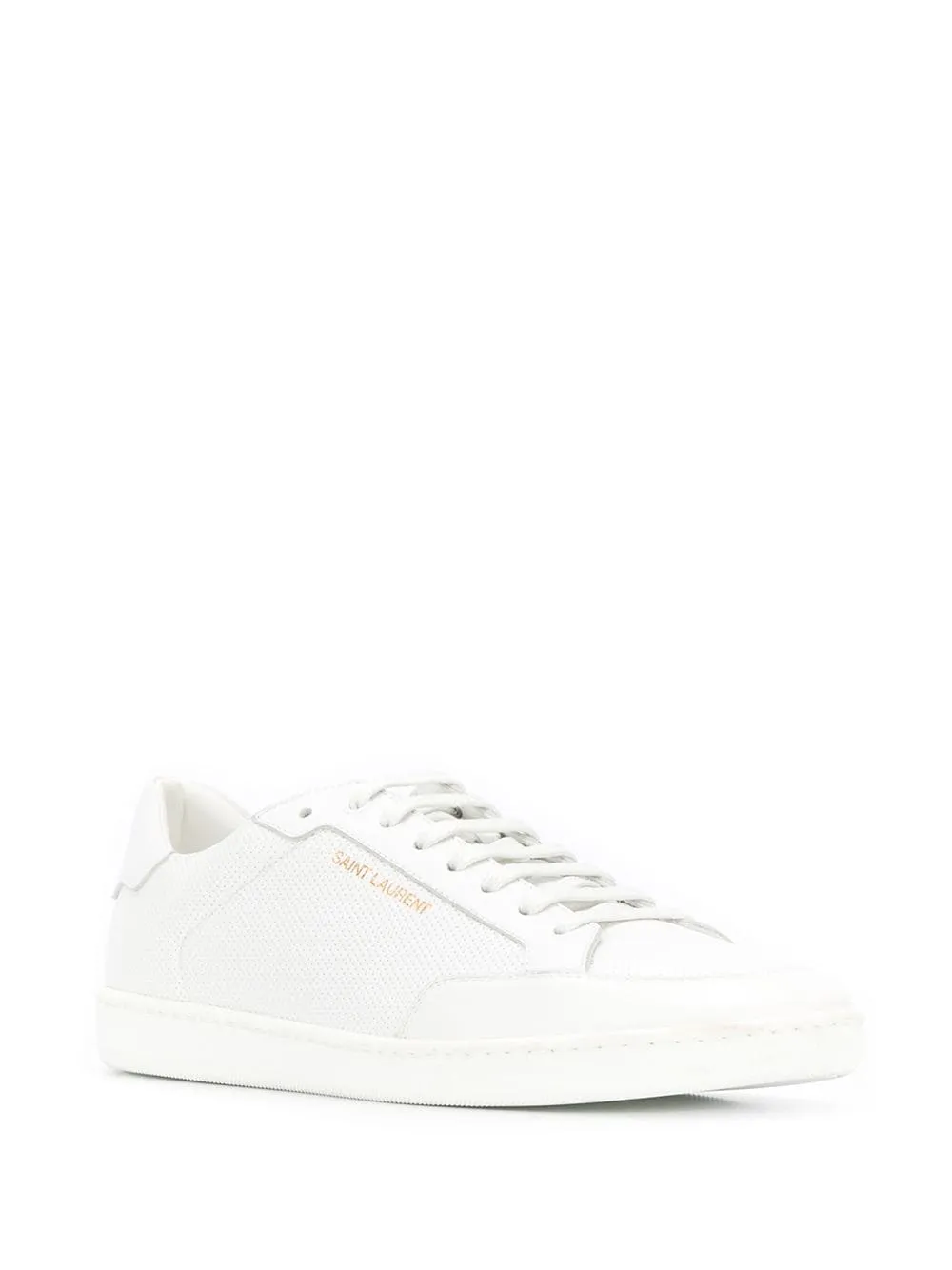 Saint Laurent    Saint Laurent Court Classic Sl/10 Leather Sneakers