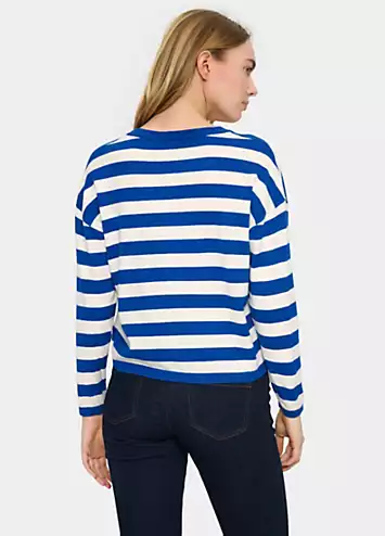 Saint Tropez Fikam V-Neck Long Sleeve Pullover | Grattan