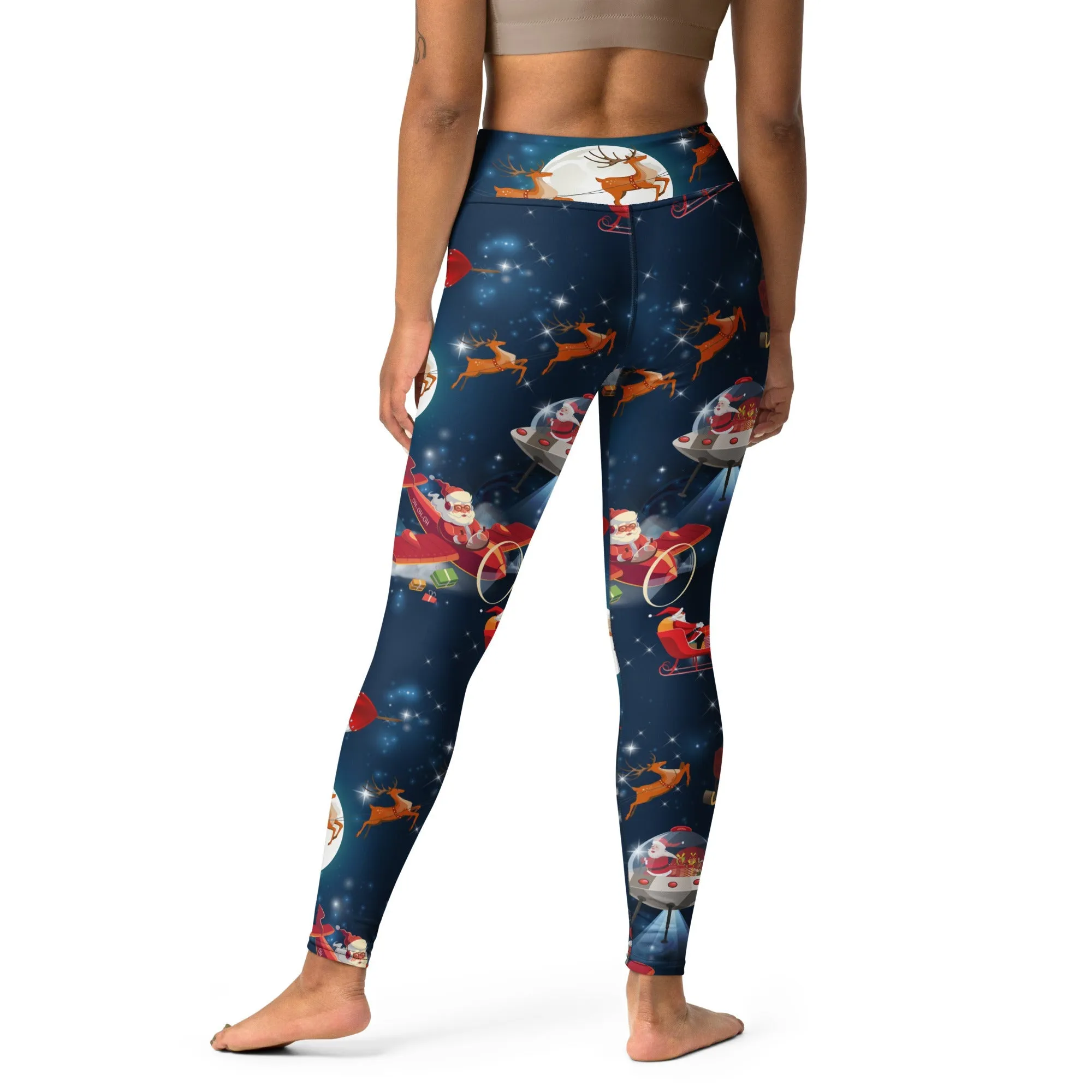 Santa Express Yoga Leggings