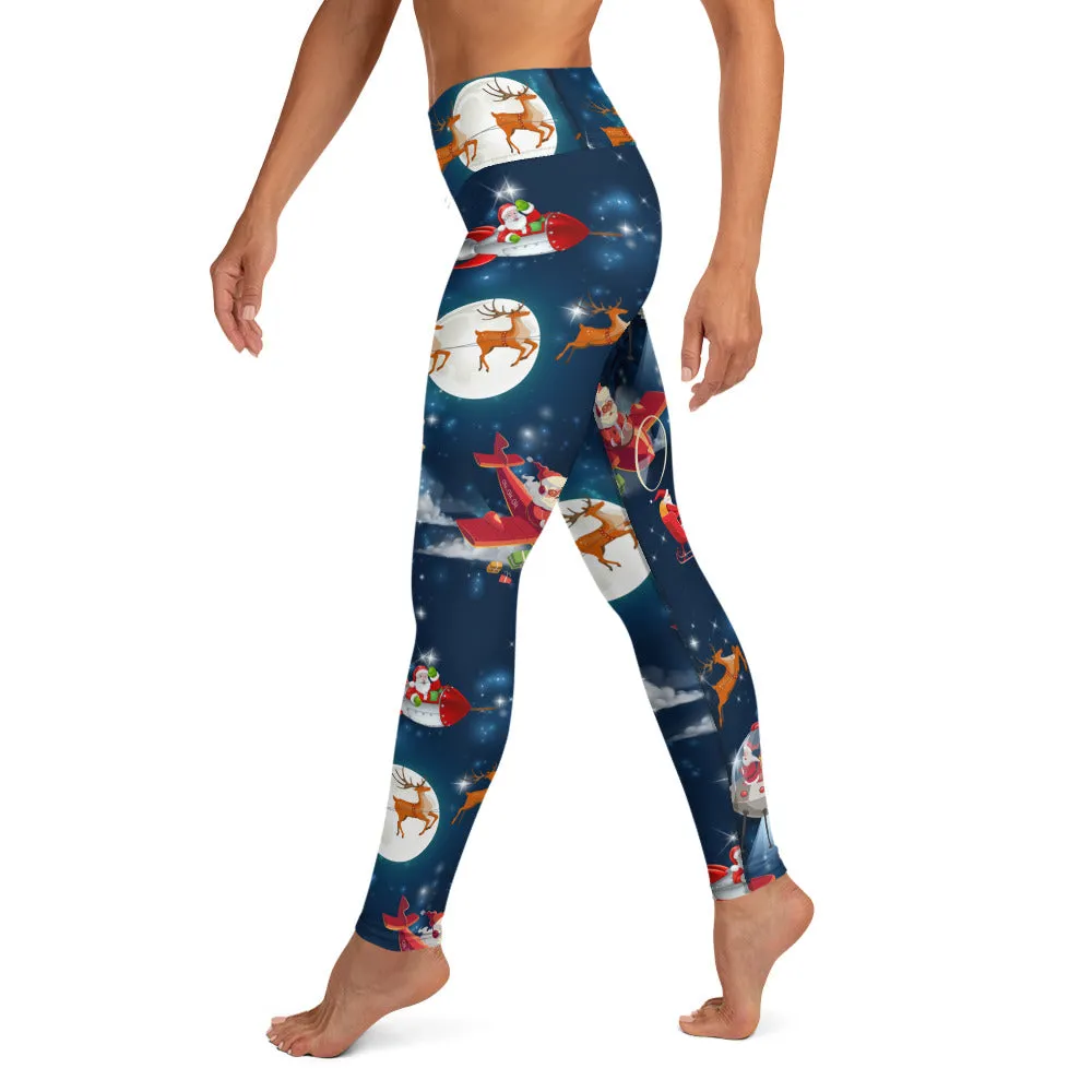 Santa Express Yoga Leggings