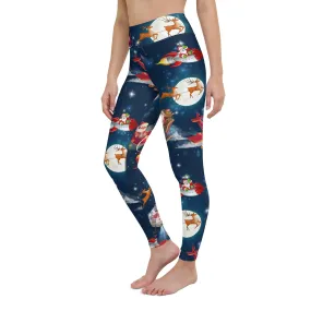 Santa Express Yoga Leggings