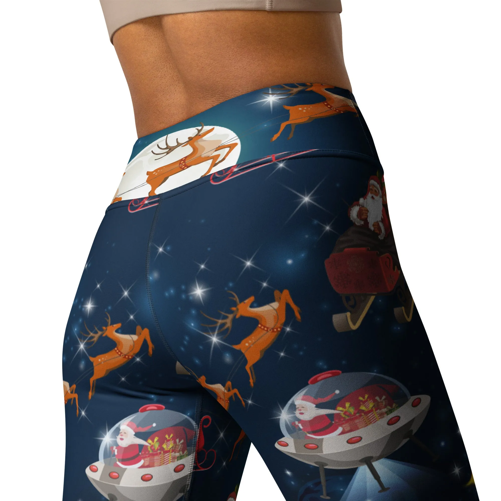 Santa Express Yoga Leggings