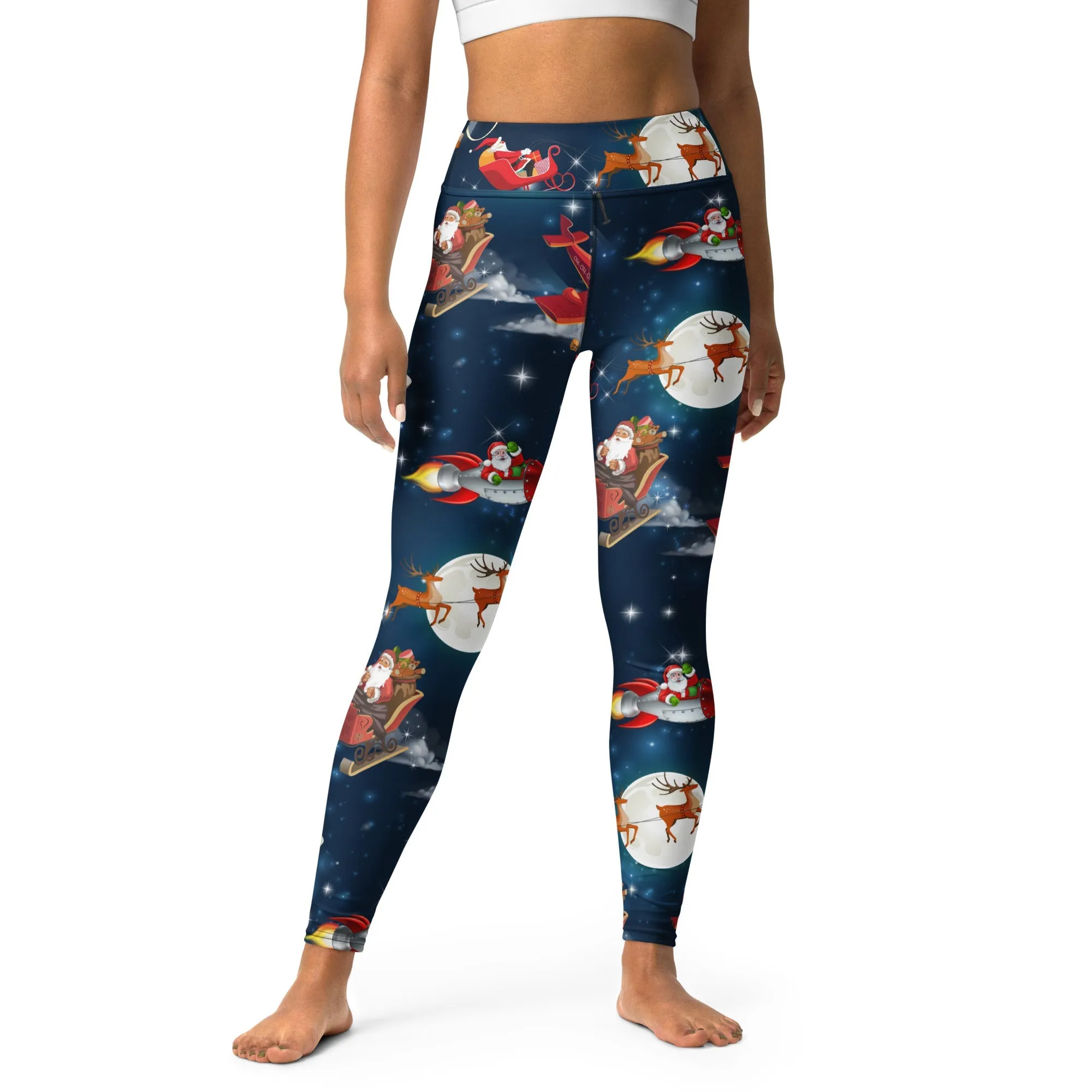 Santa Express Yoga Leggings