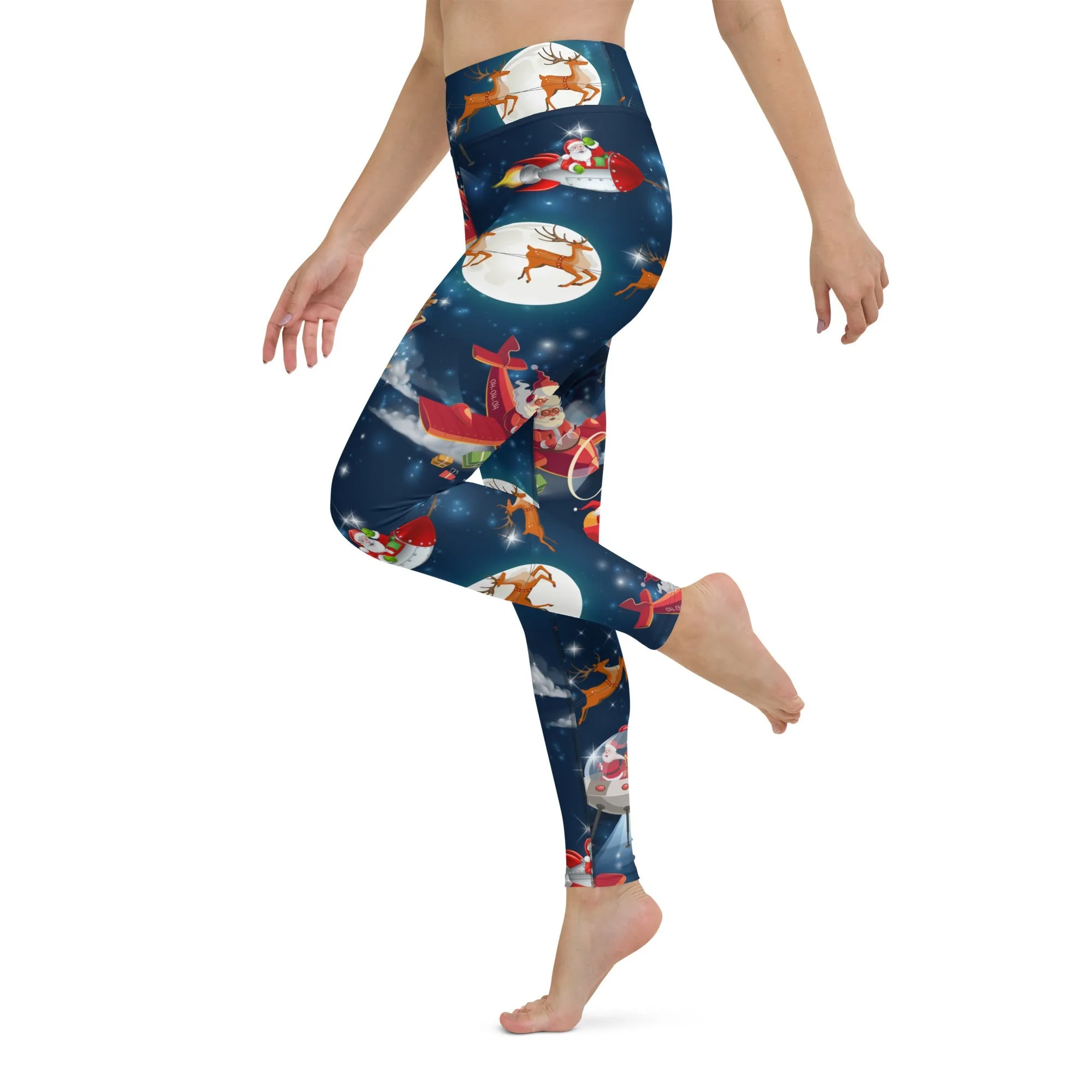 Santa Express Yoga Leggings