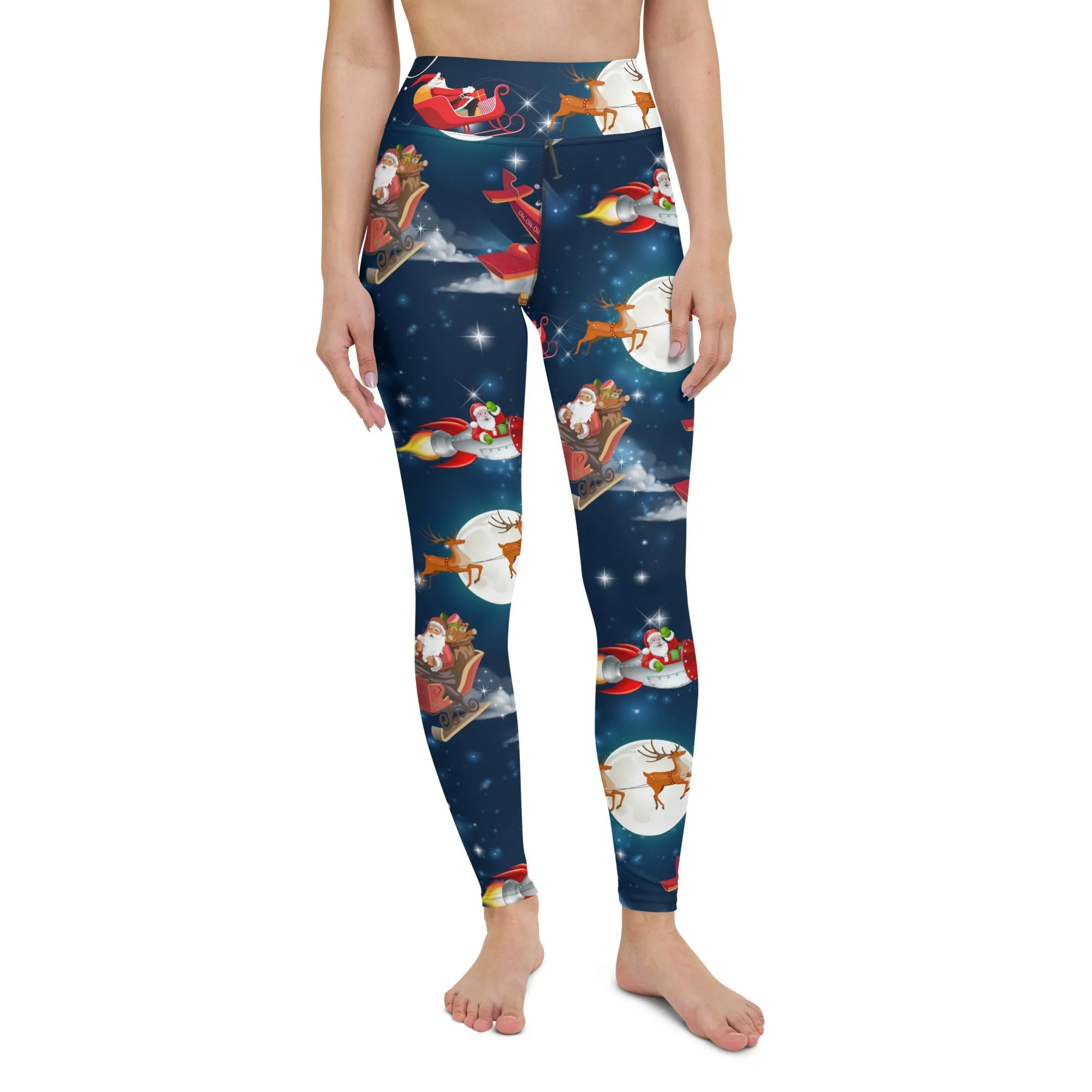 Santa Express Yoga Leggings