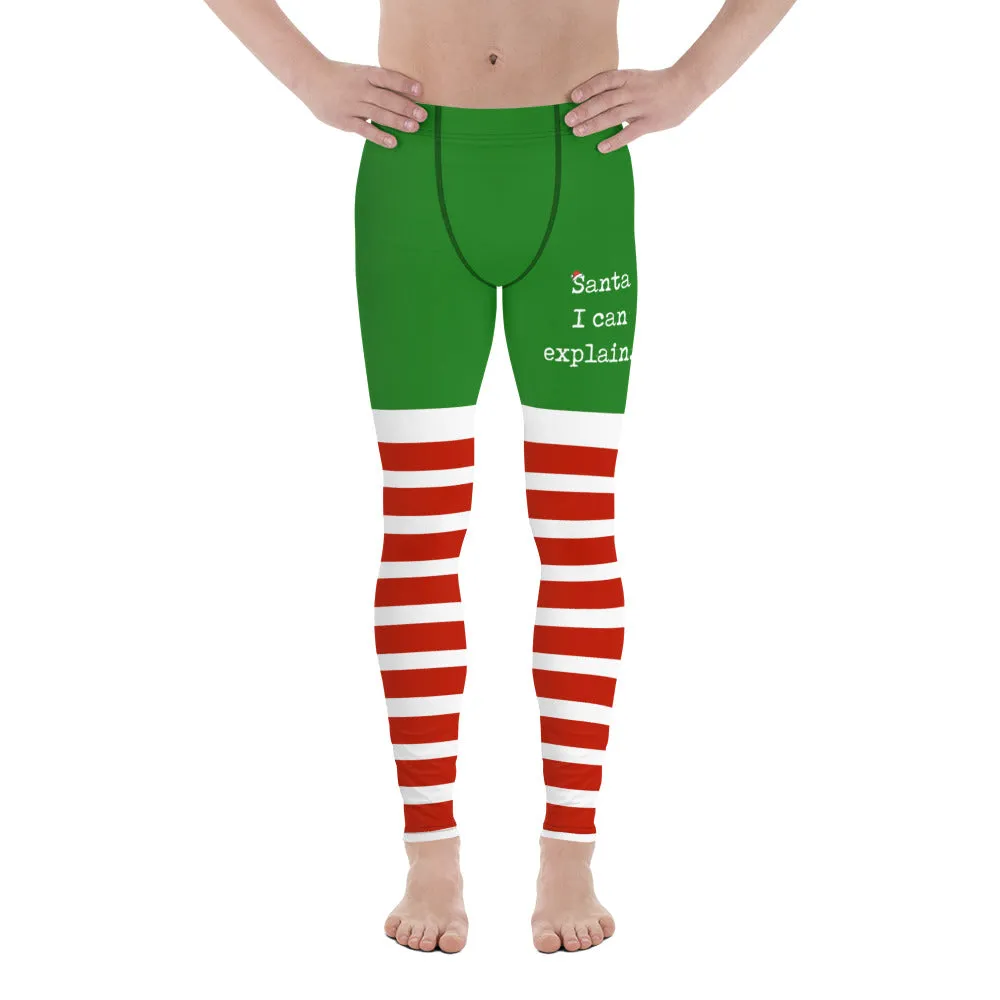 Santa I Can Explain Men's Leggings