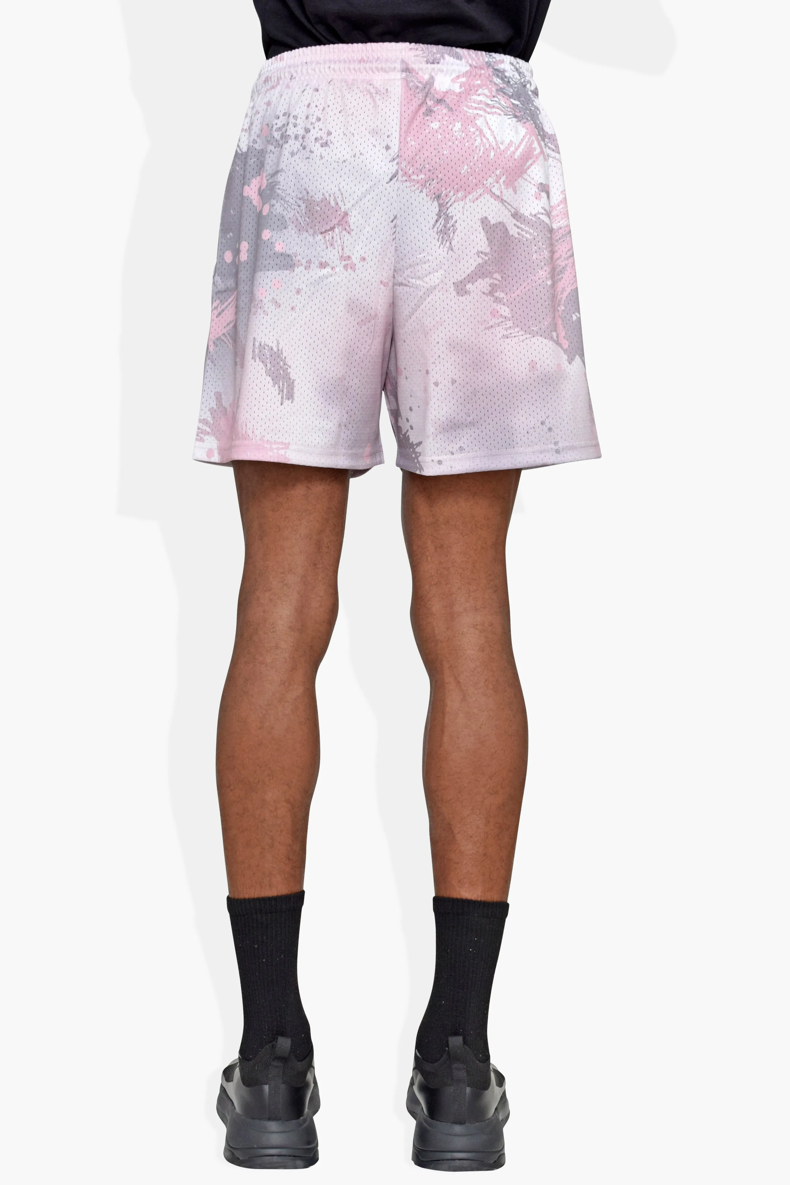 Scratch Camo Short Rose