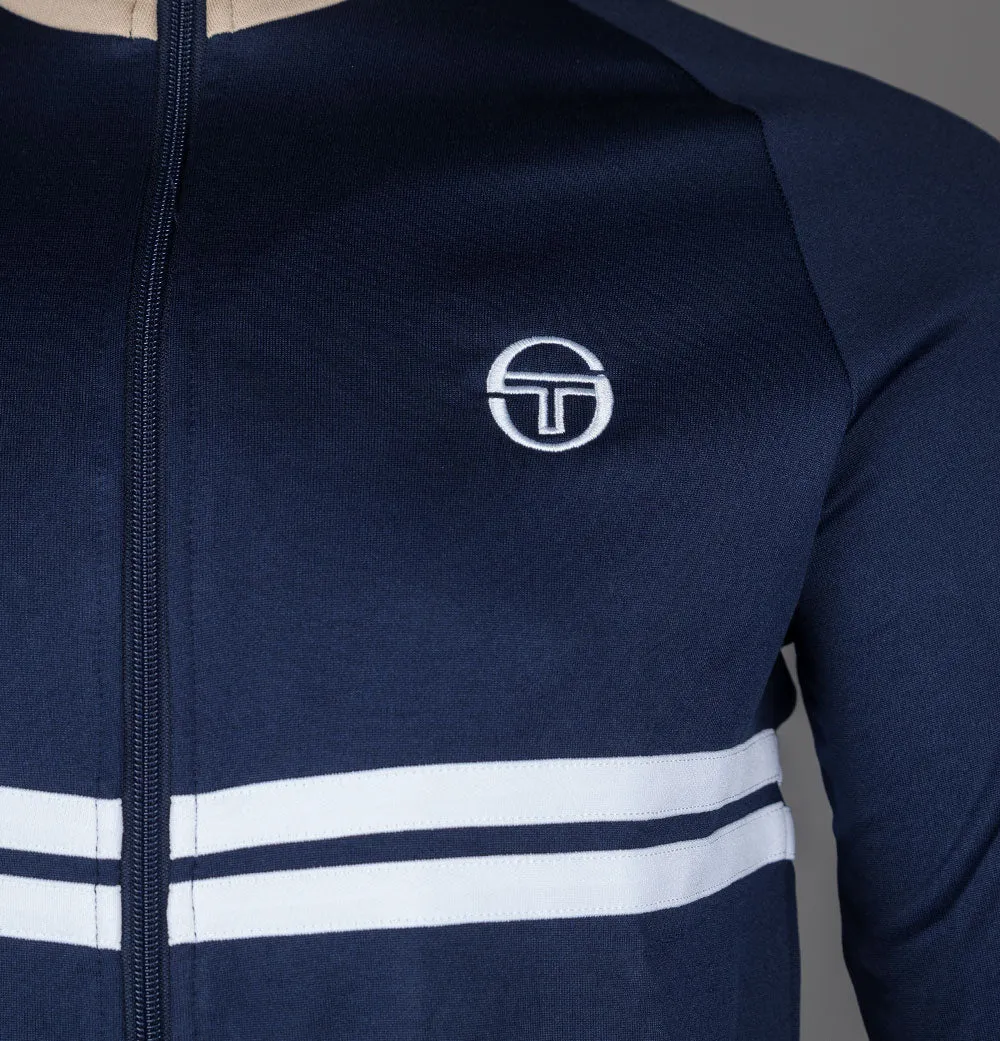 Sergio Tacchini Dallas Tracksuit Top Maritime Blue/Humus