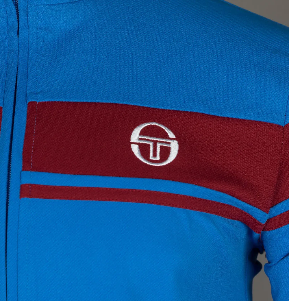 Sergio Tacchini Damarindo Tracksuit Top Vallarta Blue/Merlot