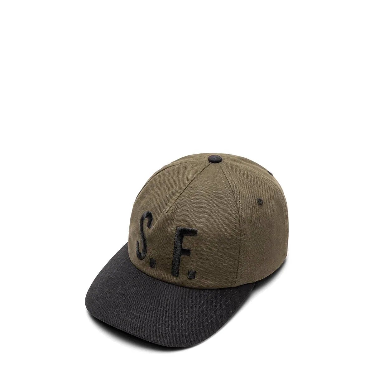 SF 5 PANEL HAT BLACK | Bodega