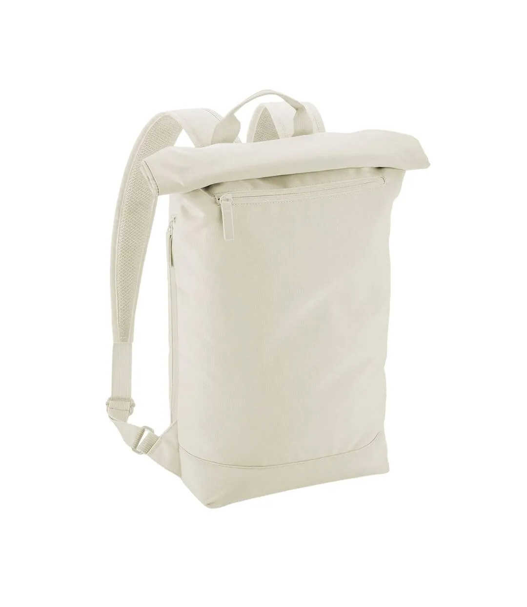 Simplicity lite roll top backpack one size beige Bagbase