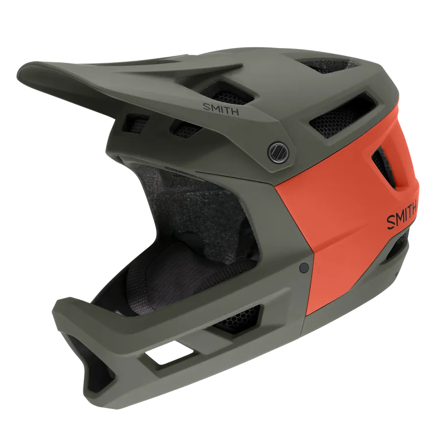 Smith Mainline MIPS Full Face Helmet - Matt Sage-Red Rock