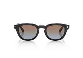 SOFT ROUND HORN SUNGLASSES