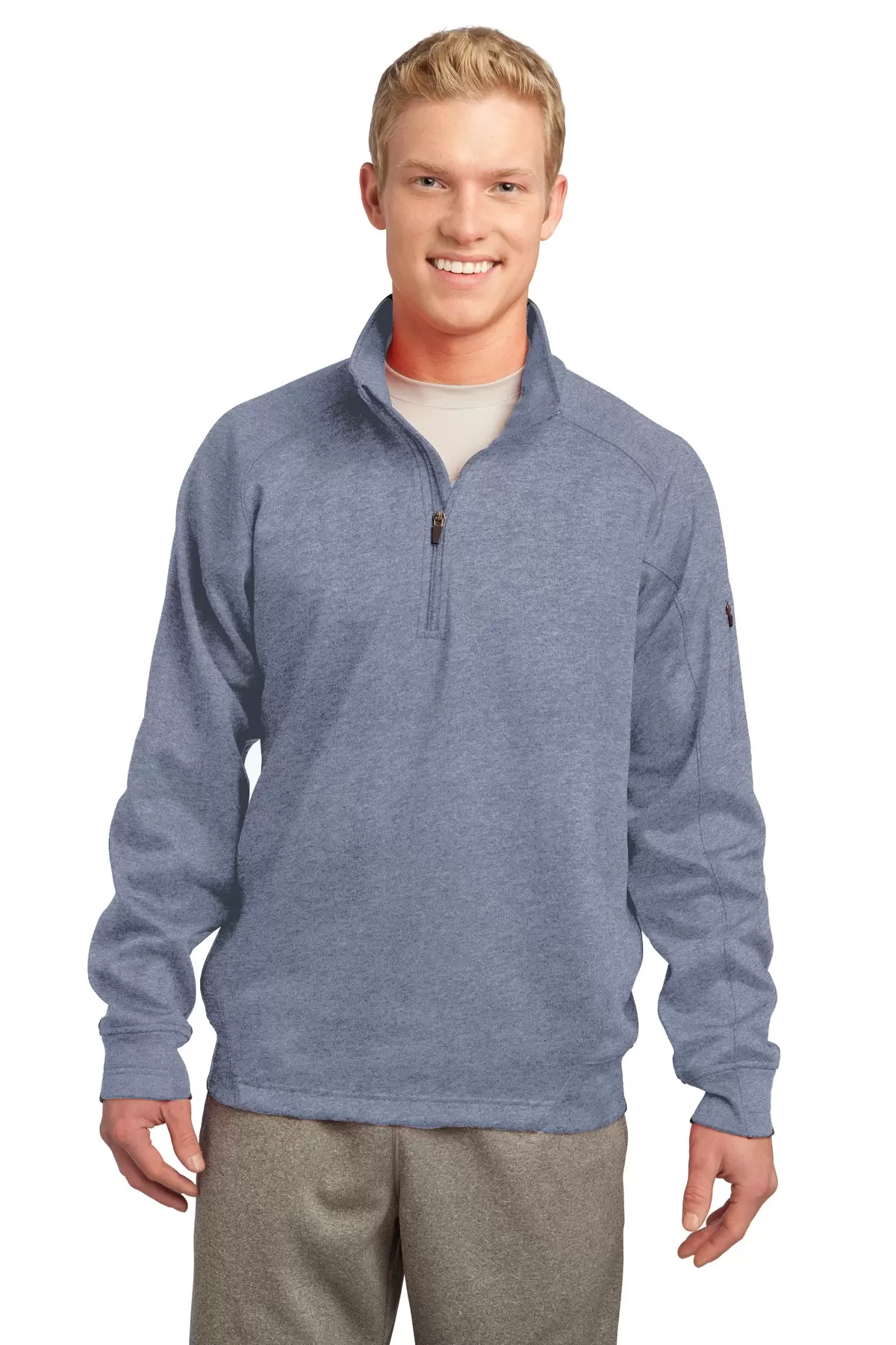 Sport Tek Tech Fleece 14 Zip Pullover F247 SKU: F247