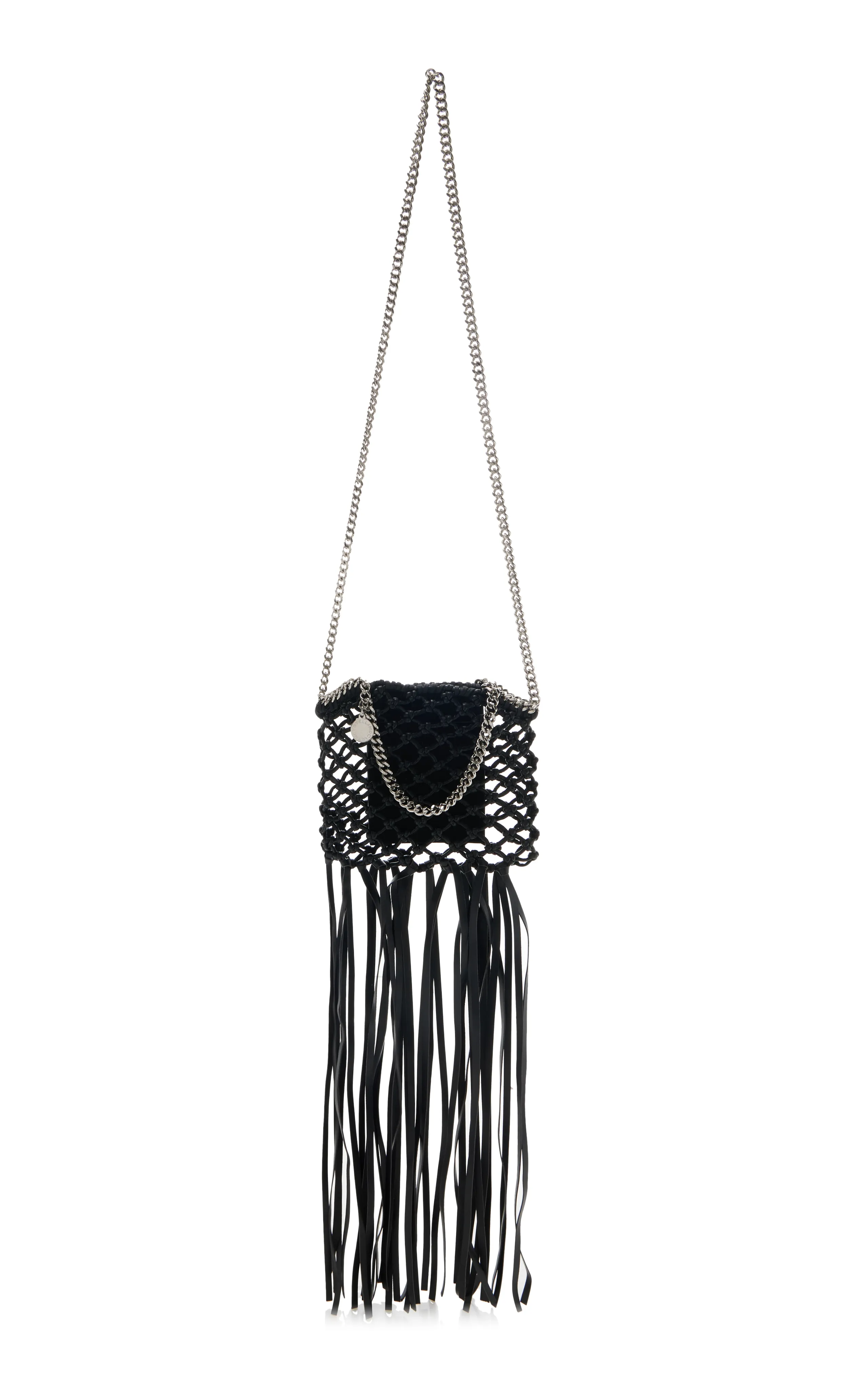 Stella McCartney Mini Falabella Fringed Eco-Leather Bag