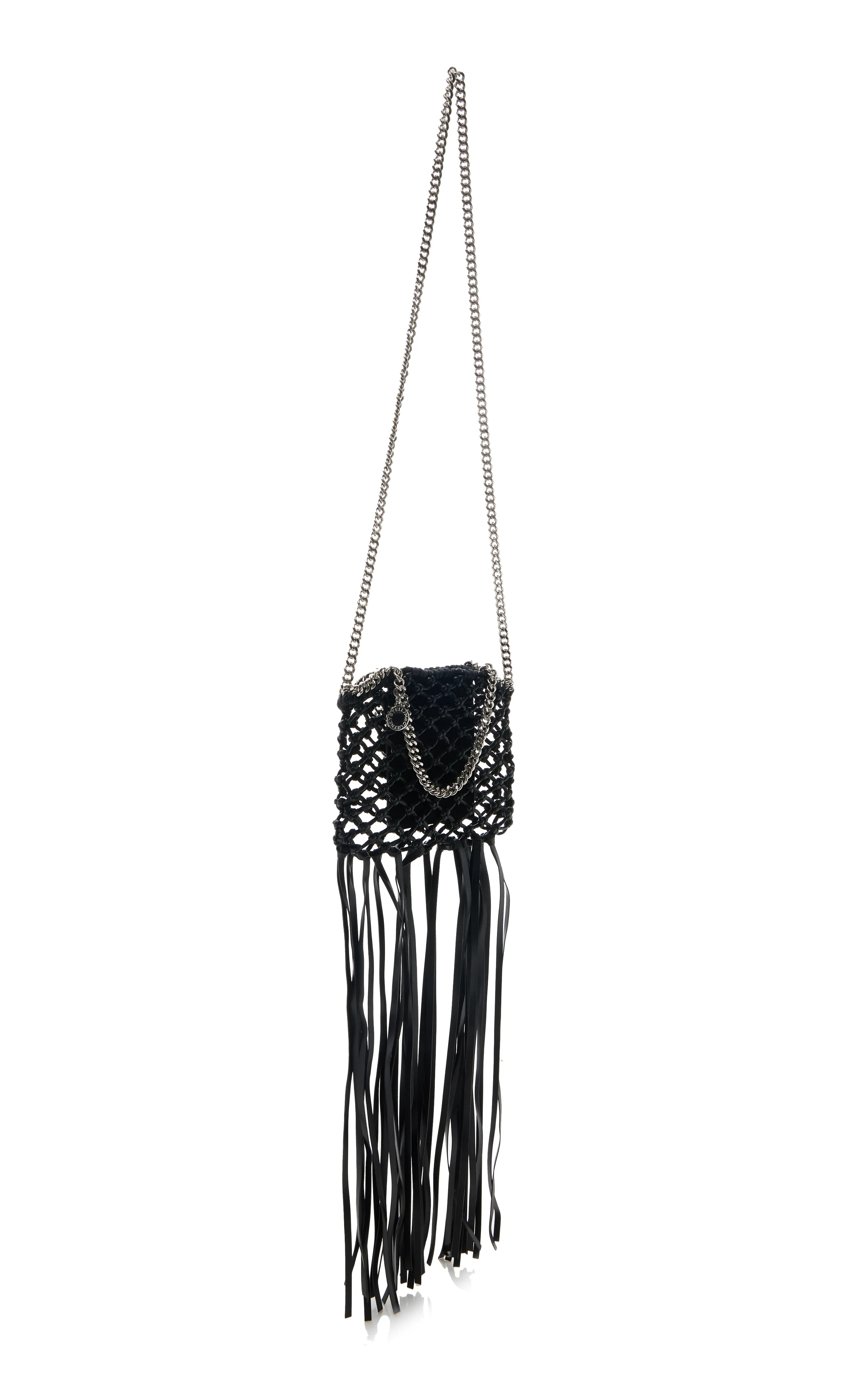 Stella McCartney Mini Falabella Fringed Eco-Leather Bag