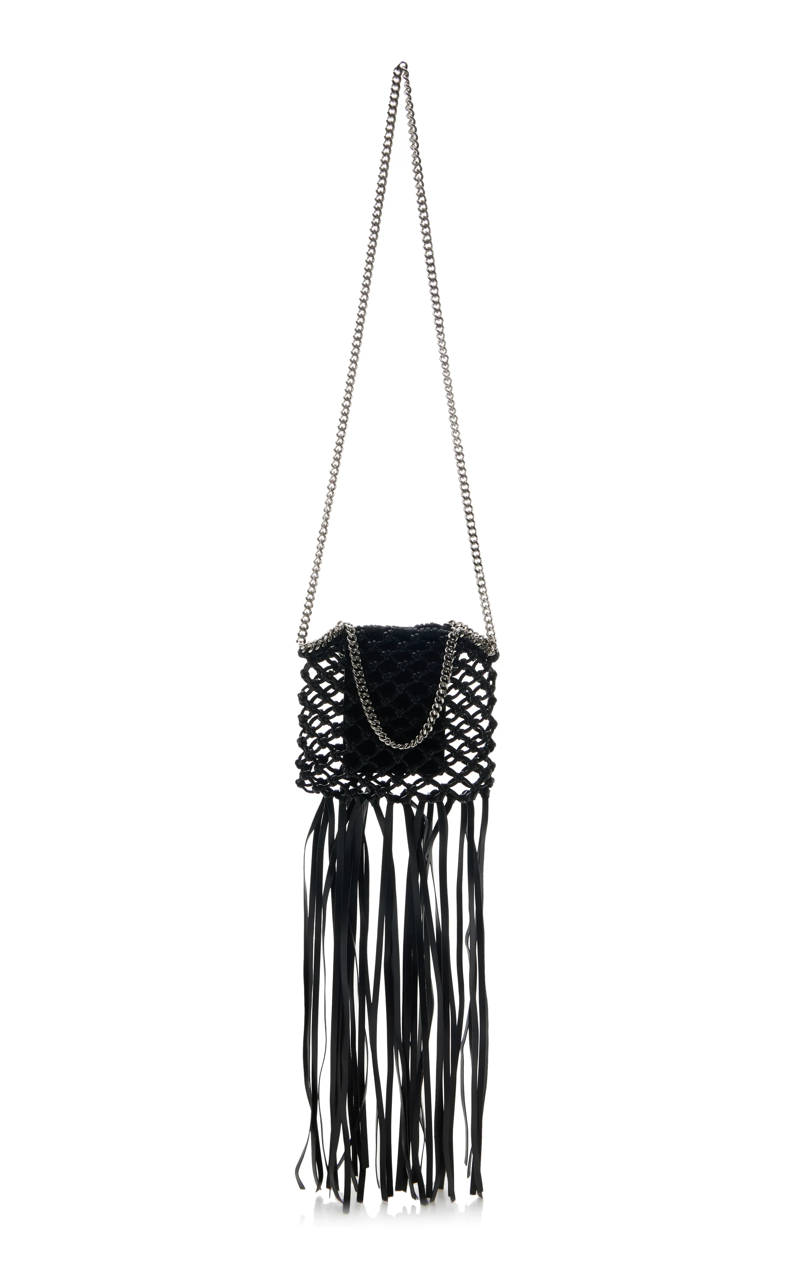 Stella McCartney Mini Falabella Fringed Eco-Leather Bag