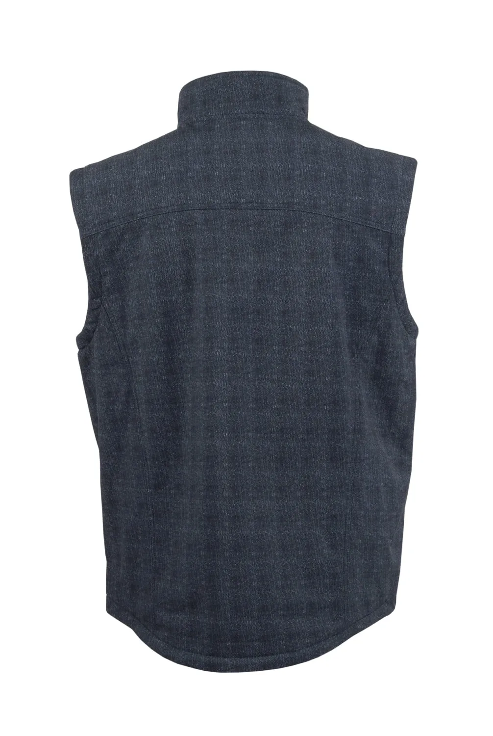 STS Ranchwear Mens Weston Denim Poly/Spandex Softshell Vest