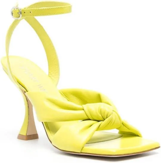 Stuart Weitzman Playa Ankle Strap 100 sandals Green