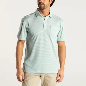 Summerford Stripe Performance Pique Polo