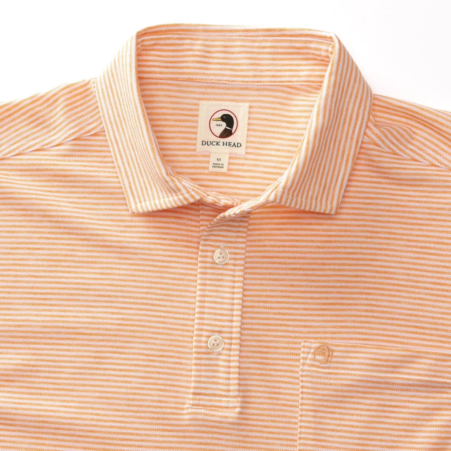 Summerford Stripe Performance Pique Polo