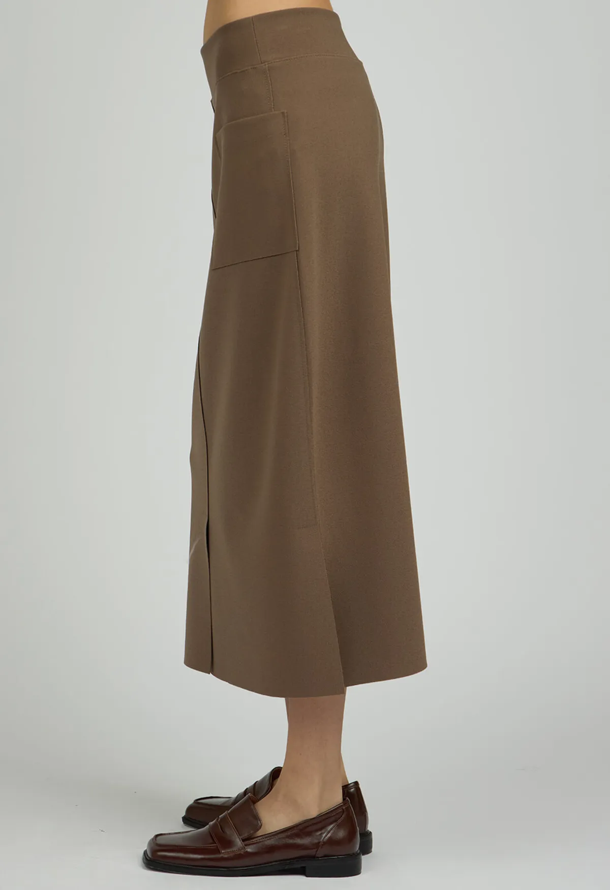 Tailored Skirt - Mocha