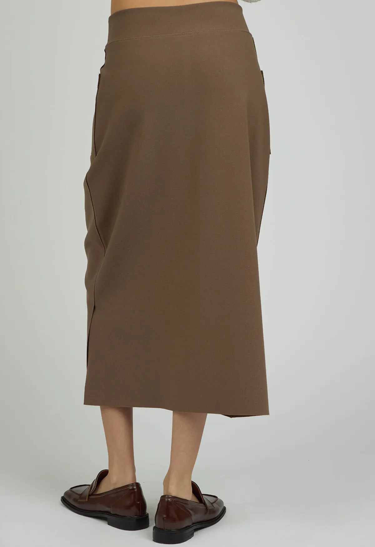 Tailored Skirt - Mocha