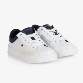 Teen Boys White Trainers