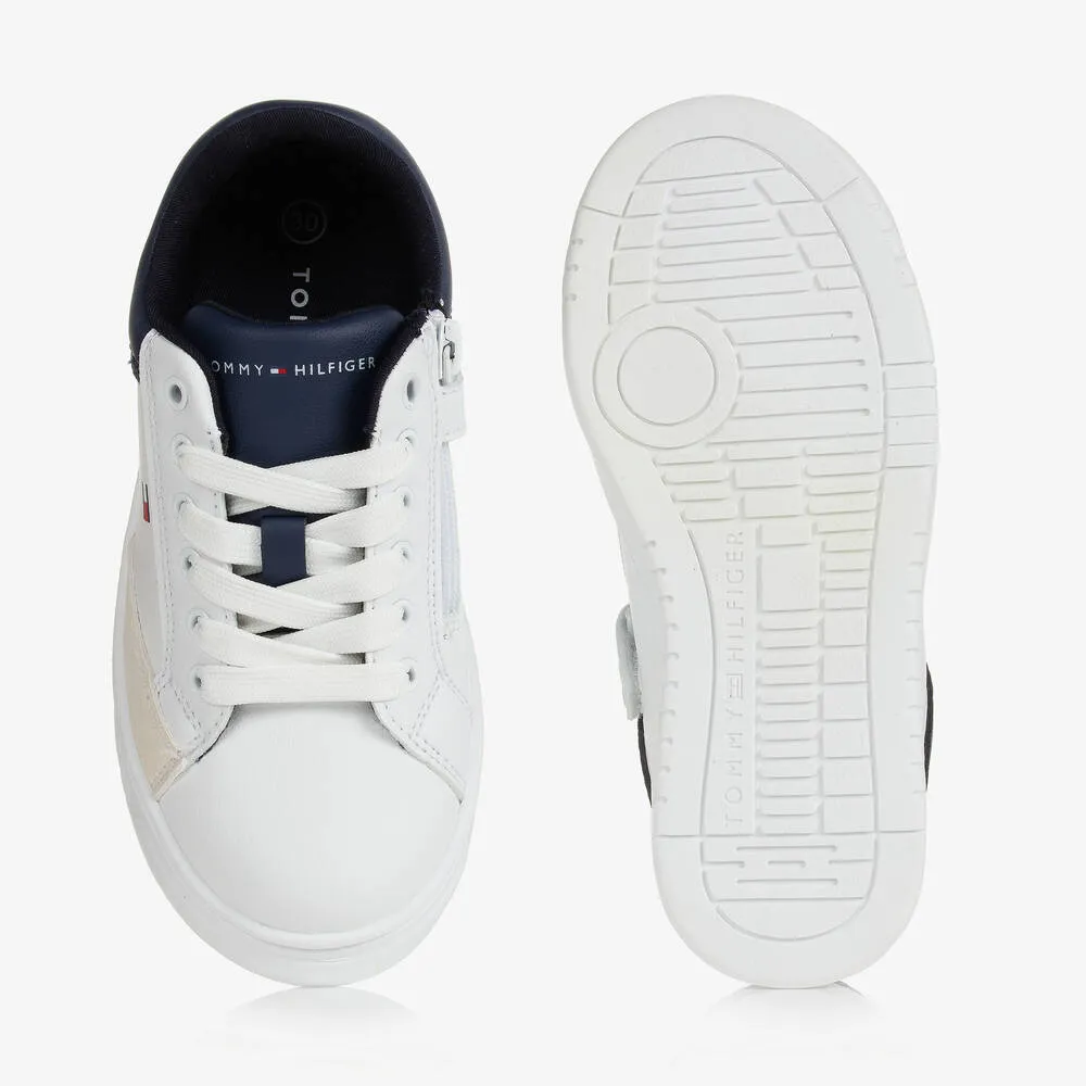 Teen Boys White Trainers