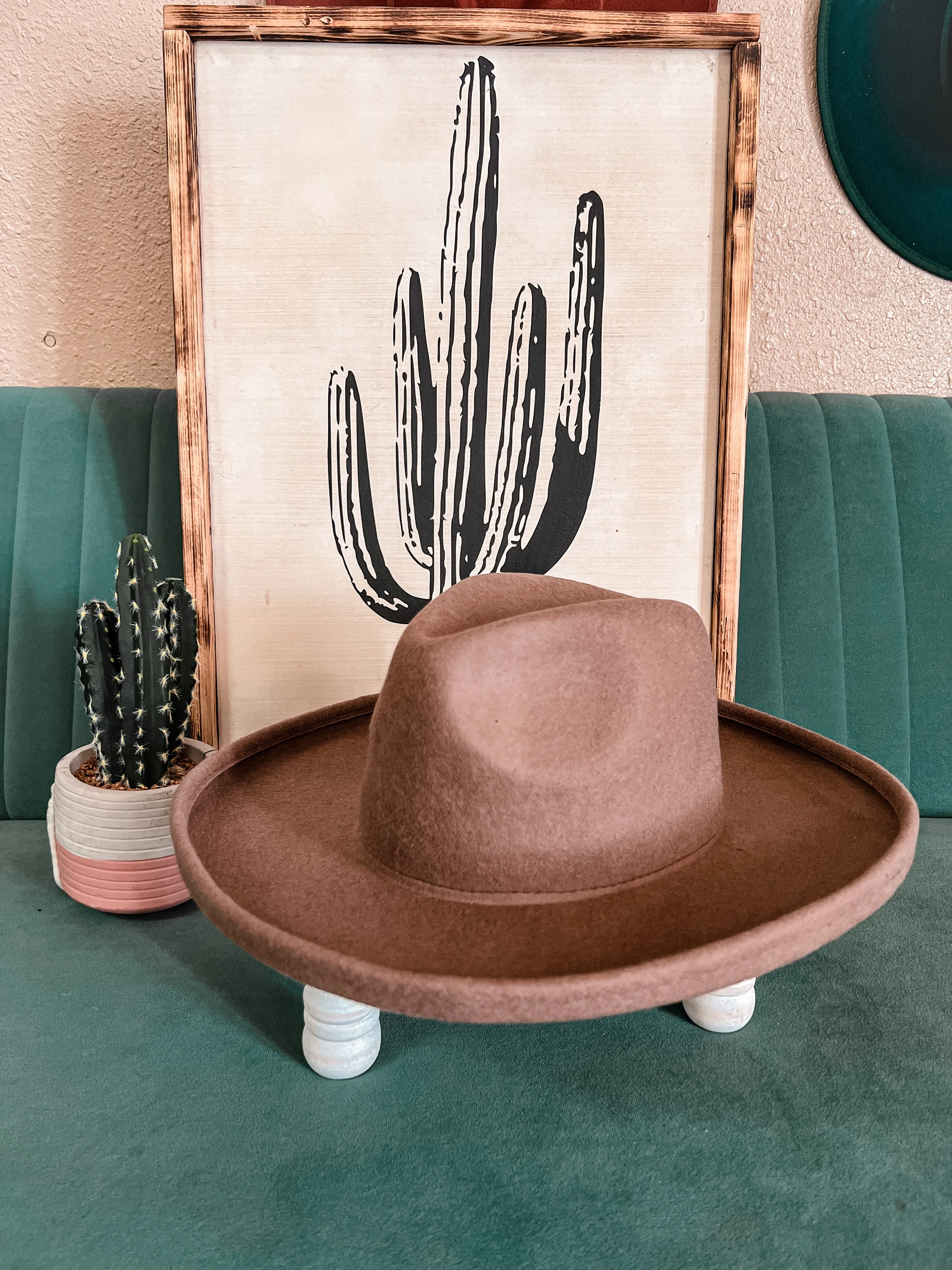 The Billy Masterson Felt Hat (Pecan)