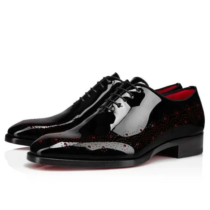 The rossi X3 - Red bottom sole unique oxford shoes for men