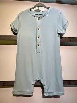 Tickety Boo Sea Green Short Romper