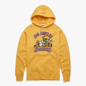 TMNT X LA Lakers Slammin' And Jammin' Hoodie