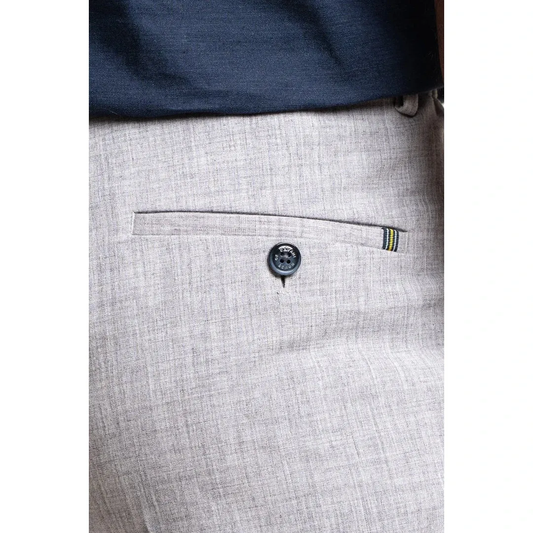 Tokyo - Men's Grey Trousers