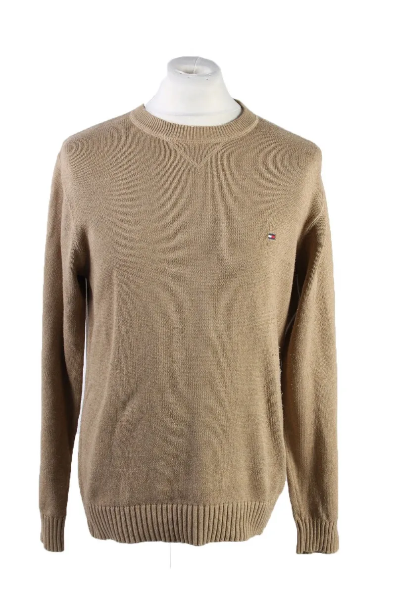 Tommy Hilfiger Pullover Jumper Brown M - Pepper Tree London