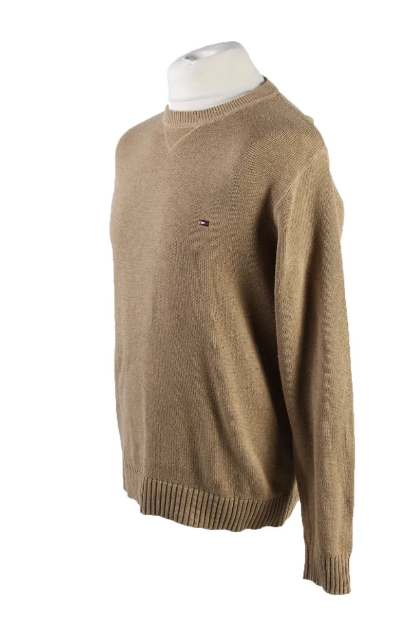 Tommy Hilfiger Pullover Jumper Brown M - Pepper Tree London