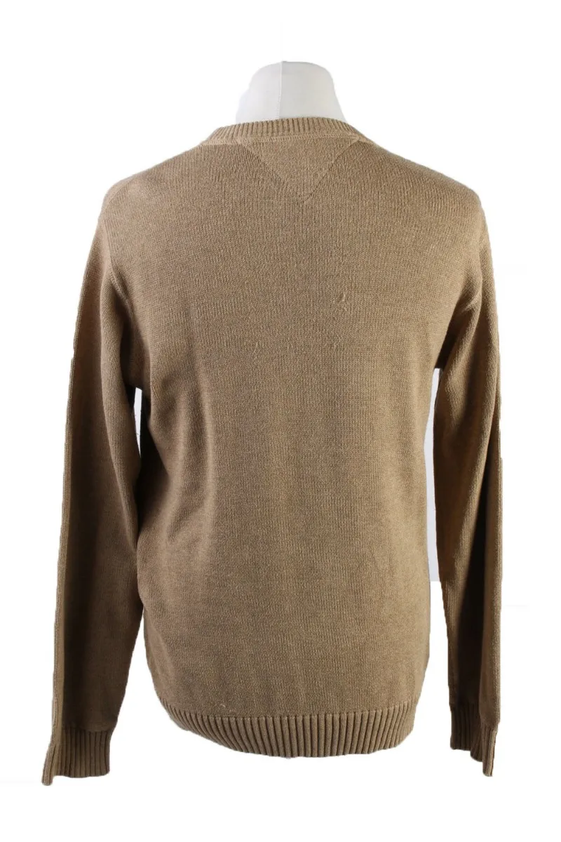 Tommy Hilfiger Pullover Jumper Brown M - Pepper Tree London