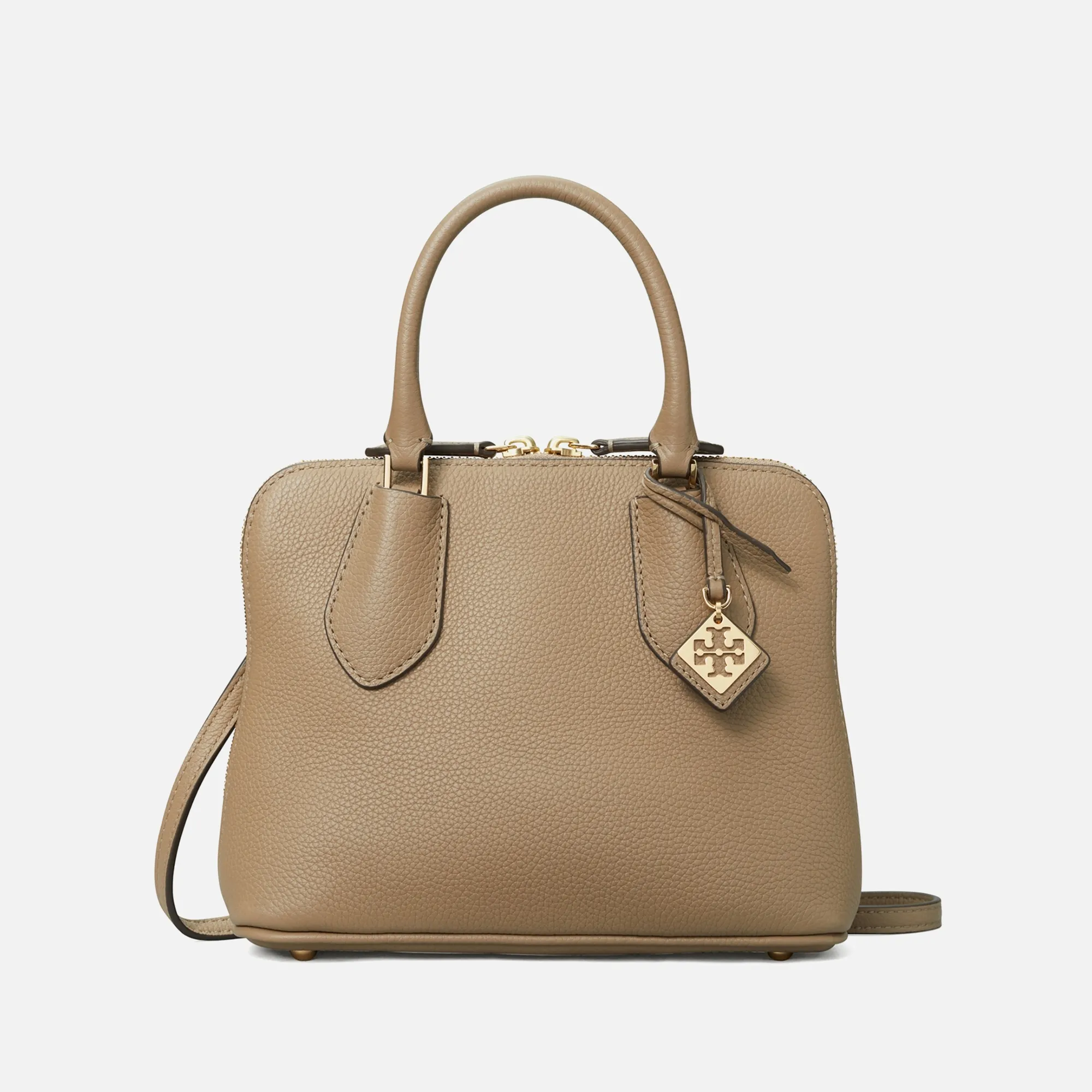 Tory Burch Pebbled Leather Mini Swing Bag | Coggles