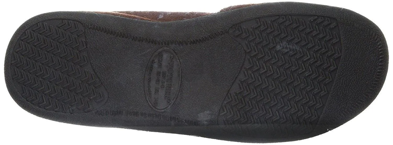 Totes Men's Microsuede Slipper with Sherpa Lining  