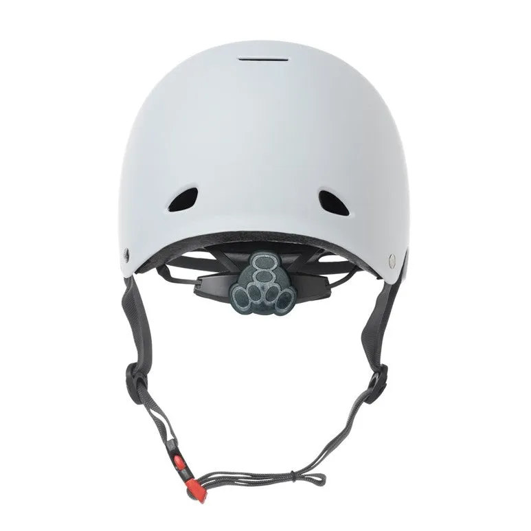 Triple 8 Certified Gotham MIPS White Rubber Helmet