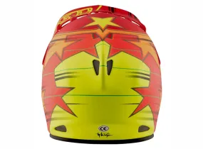 Troy Lee Designs D2 Fusion Full Face Helmet - Red