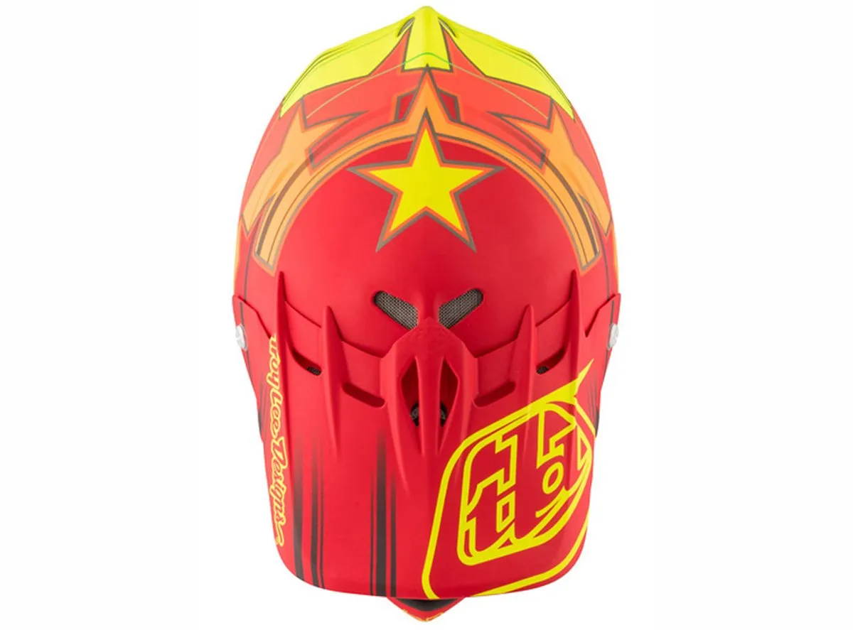 Troy Lee Designs D2 Fusion Full Face Helmet - Red