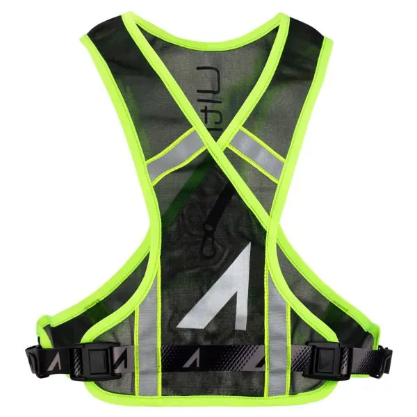 ULTRASPIRE - Neon Reflective Vest (Black/Lime)