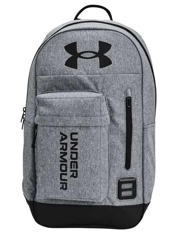 Under Armour Halftime Backpack - Pitch Gray Medium Heather/Black