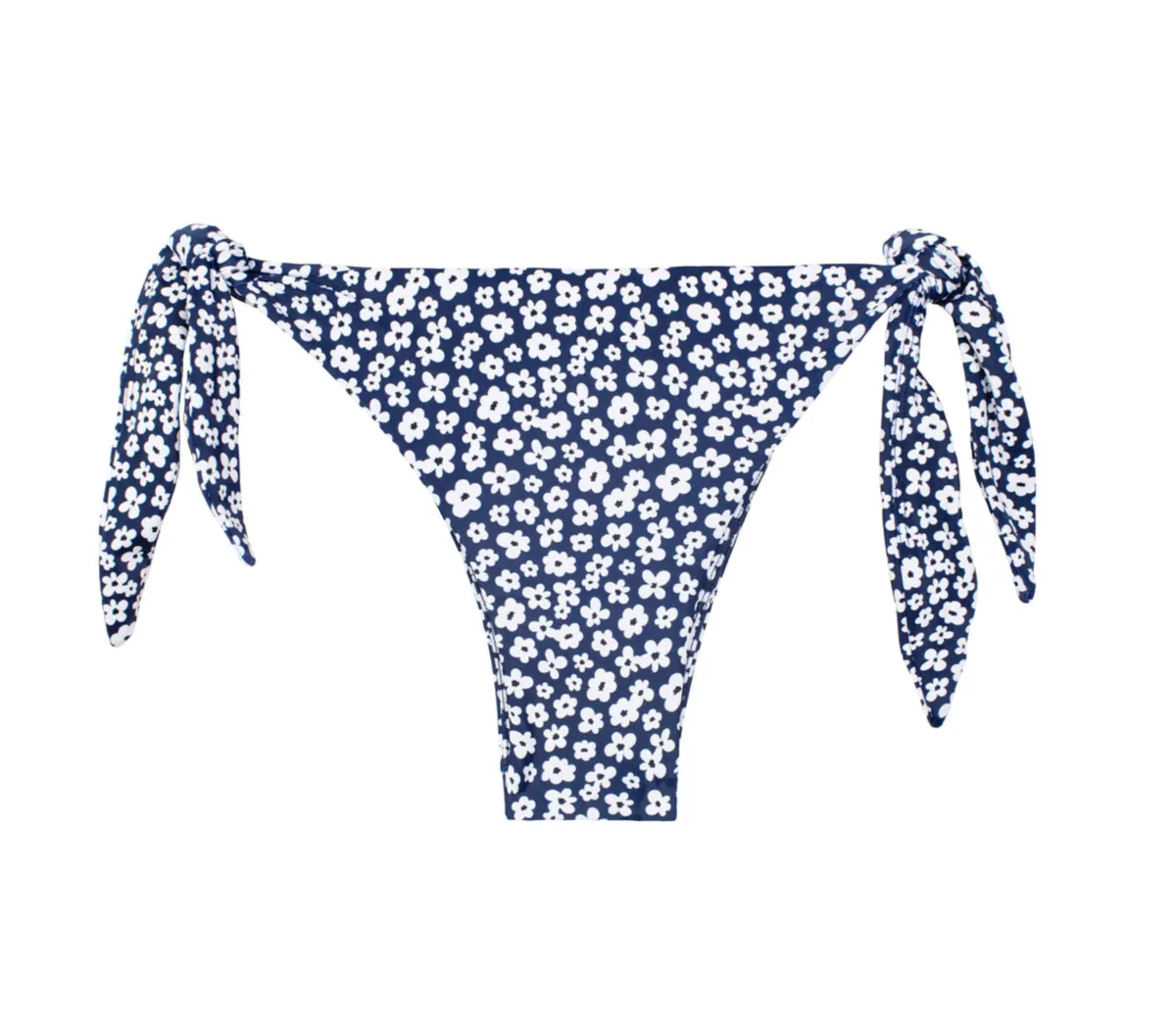 Valencia Bikini Bottom - Blue/White Floral