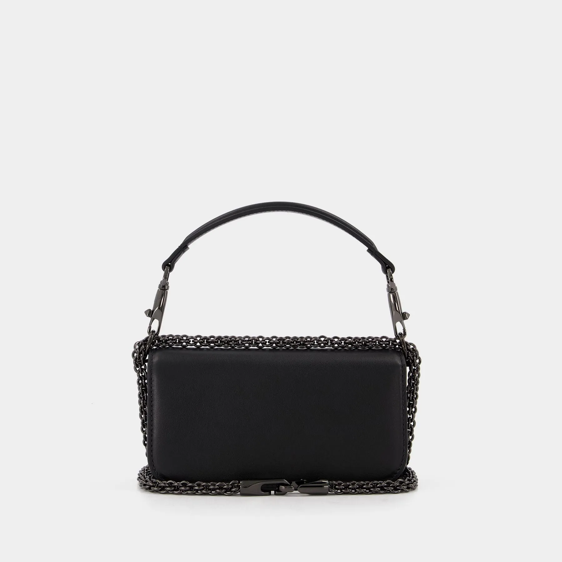 Valentino Garavani  Loco' Small Bag in Black Leather