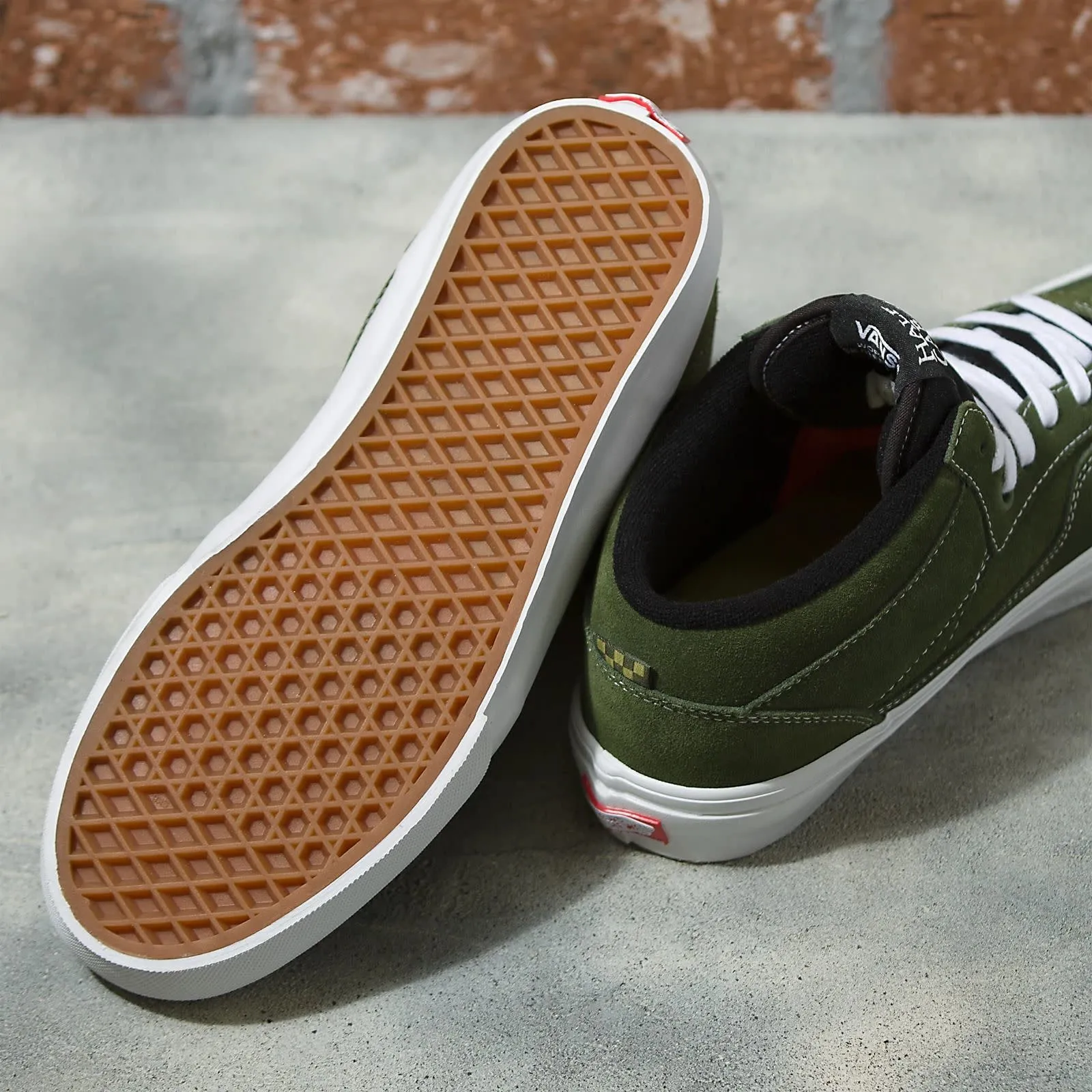 Vans Half Cab 92' Skate Shoe - Chive