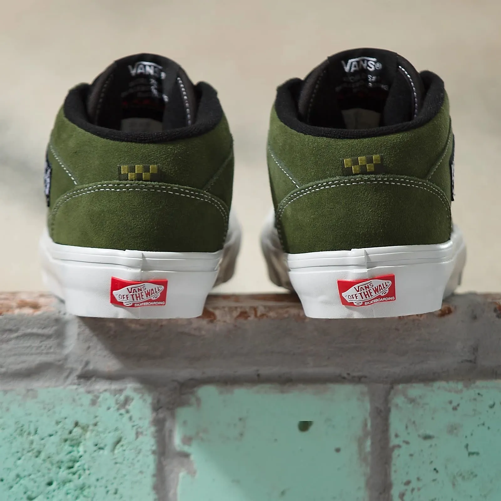 Vans Half Cab 92' Skate Shoe - Chive